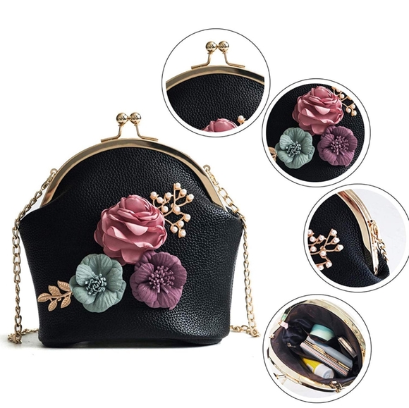 Handbags - Elegant Embellished Clutch